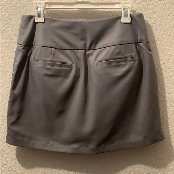 Adidas Gray Mini A-Line Skirt for Athletic Wear - Picture 8 of 11